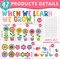 82Pcs Summer Themed Flower Growth Mindset Bulletin Board Set Spring Classroom Decorations When We Learn We Grow Floral Cutouts Positive Sayings Colorful Flower Cutouts for Kids School Offices Supplies